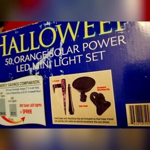 Halloween solar light set